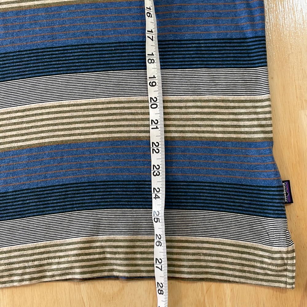 Patagonia Organic Cotton Striped Polo Shirt - Multi Colored - Picture 6 of 14